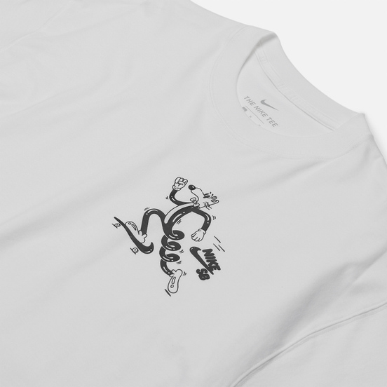 Мужская футболка Nike SB x Steve Harrington Printed White/Black