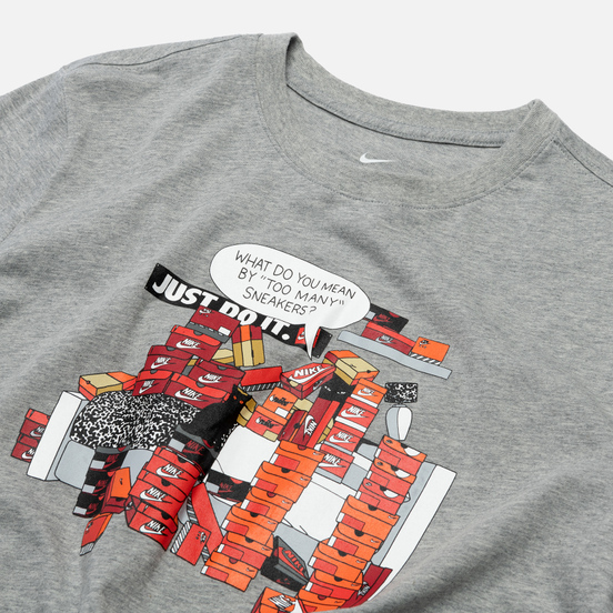 Мужская футболка Nike Sneaker Culture Dark Grey Heather