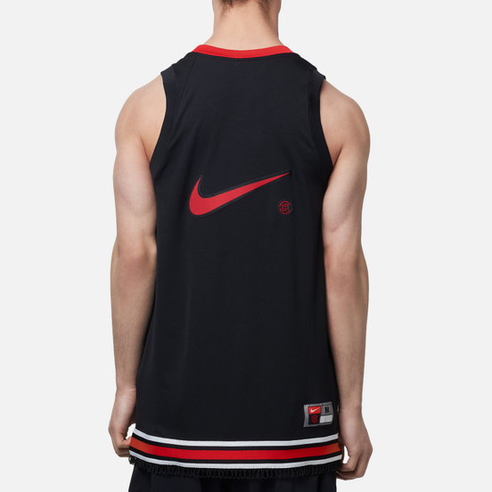 Мужская футболка Nike x CLOT NRG GE Jersey Black/University Red/White