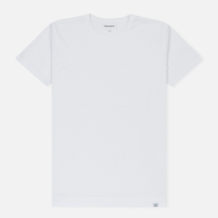 Мужская футболка Norse Projects Esben Mercerized White