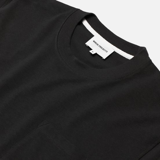 Мужская футболка Norse Projects Johannes Pocket Slate Grey