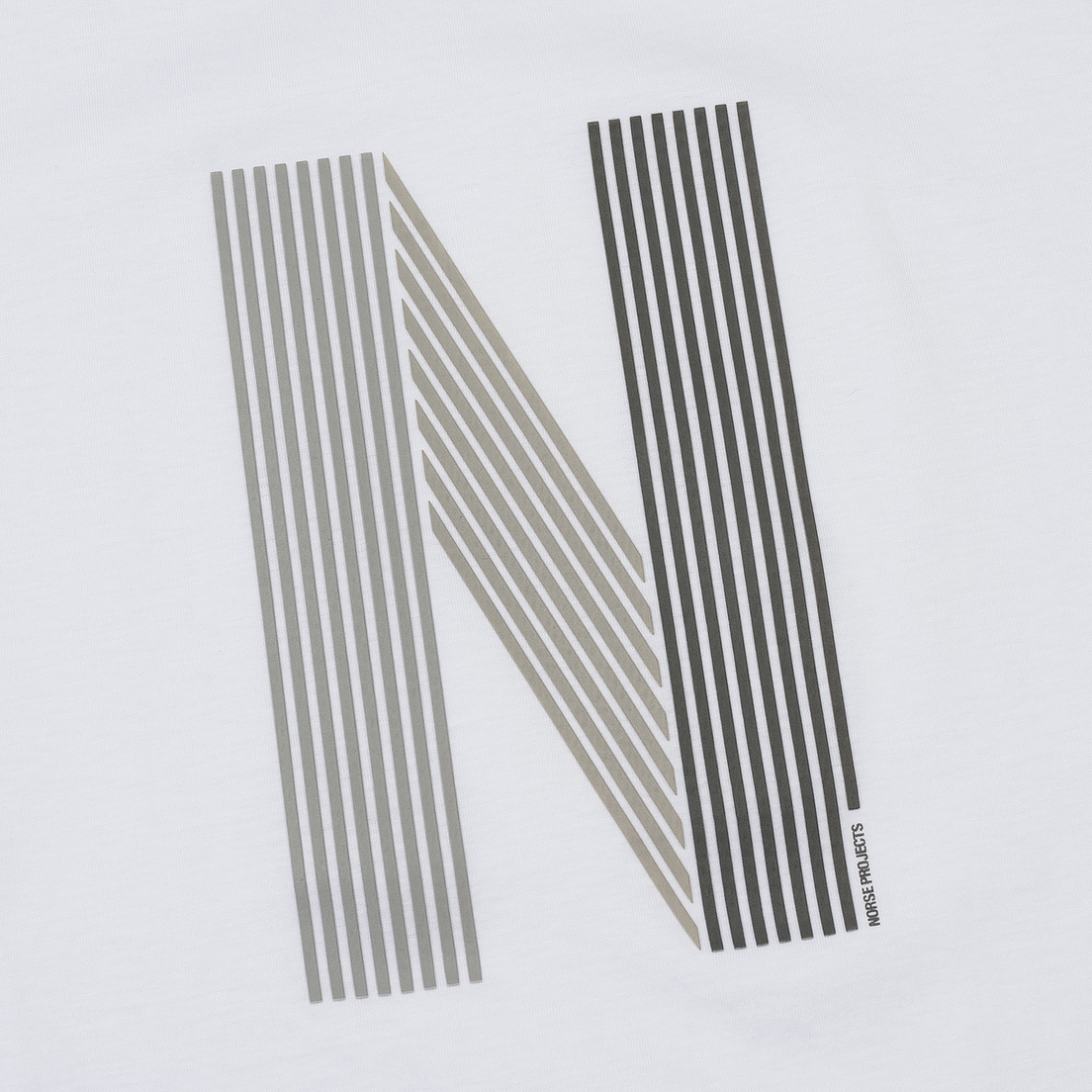 Norse Projects Мужская футболка Niels Layer Logo