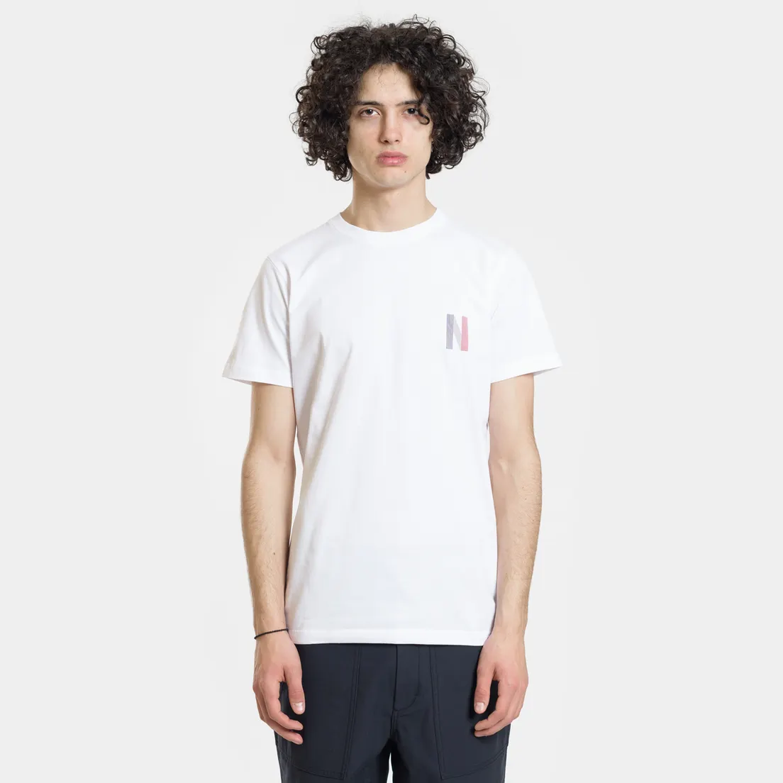 Norse Projects Мужская футболка Niels Multi Logo