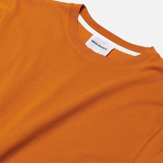 Мужская футболка Norse Projects Niels Standard Cadmium Orange