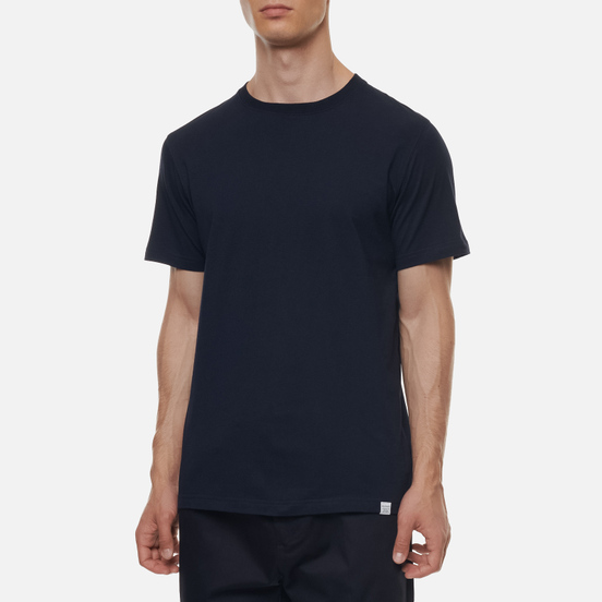 Мужская футболка Norse Projects Niels Standard Dark Navy