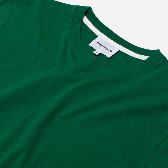 Мужская футболка Norse Projects Niels Standard SS Sporting Green
