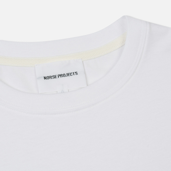 Мужская футболка Norse Projects Niels Standard White