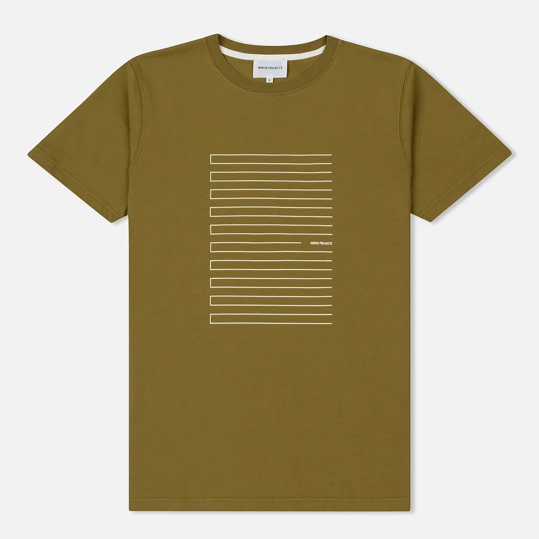 Norse Projects Мужская футболка Niels Stripe Screen Logo