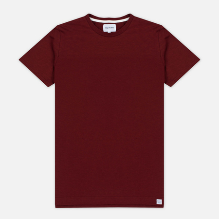 Мужская футболка Norse Projects Rasmus Slub Cotton SS Red Clay