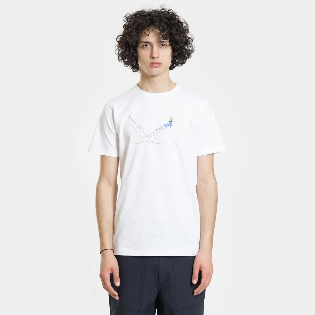 Norse Projects Мужская футболка x Daniel Frost Hanging