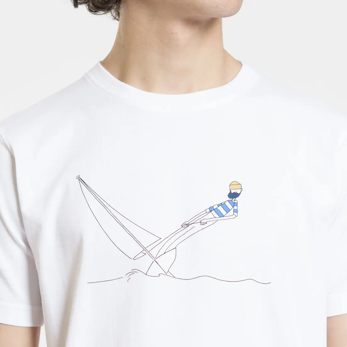 Norse Projects Мужская футболка x Daniel Frost Hanging