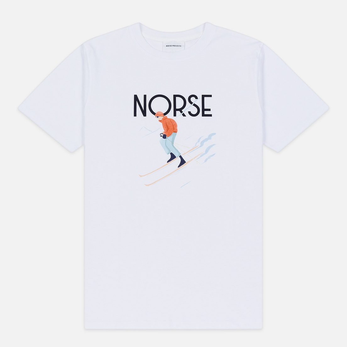 Norse Projects Мужская футболка x Daniel Frost Racing Skier