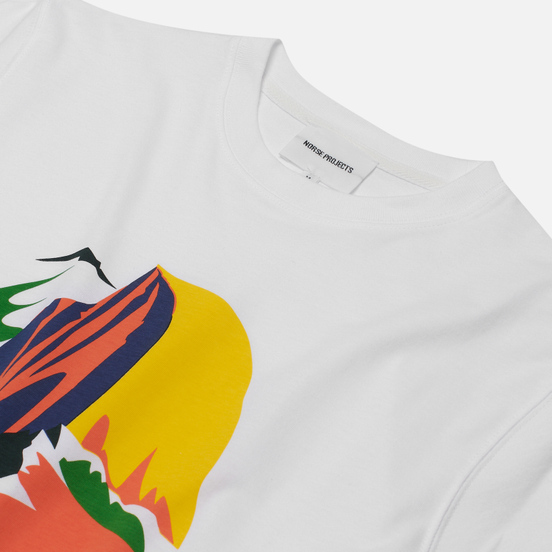 Мужская футболка Norse Projects x Jeremie Fischer Dome White