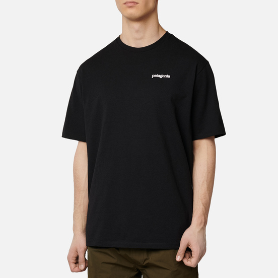 Мужская футболка Patagonia Fitz Roy Horizons Logo Black
