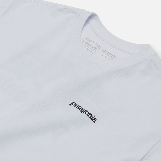 Мужская футболка Patagonia Fitz Roy Horizons Logo White