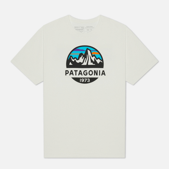 Мужская футболка Patagonia Fitz Roy Scope Organic White