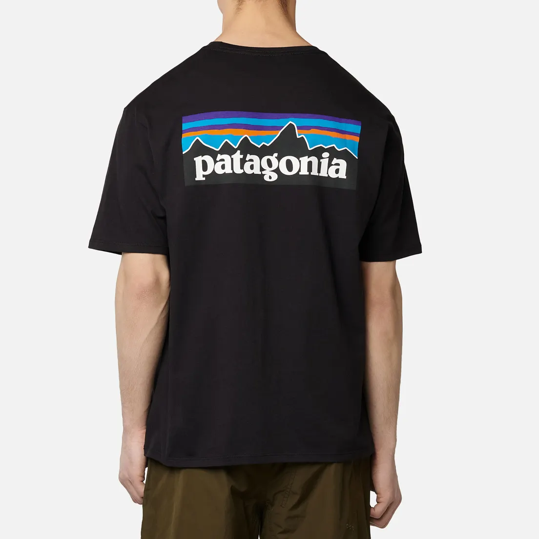 Patagonia Мужская футболка P-6 Logo Organic