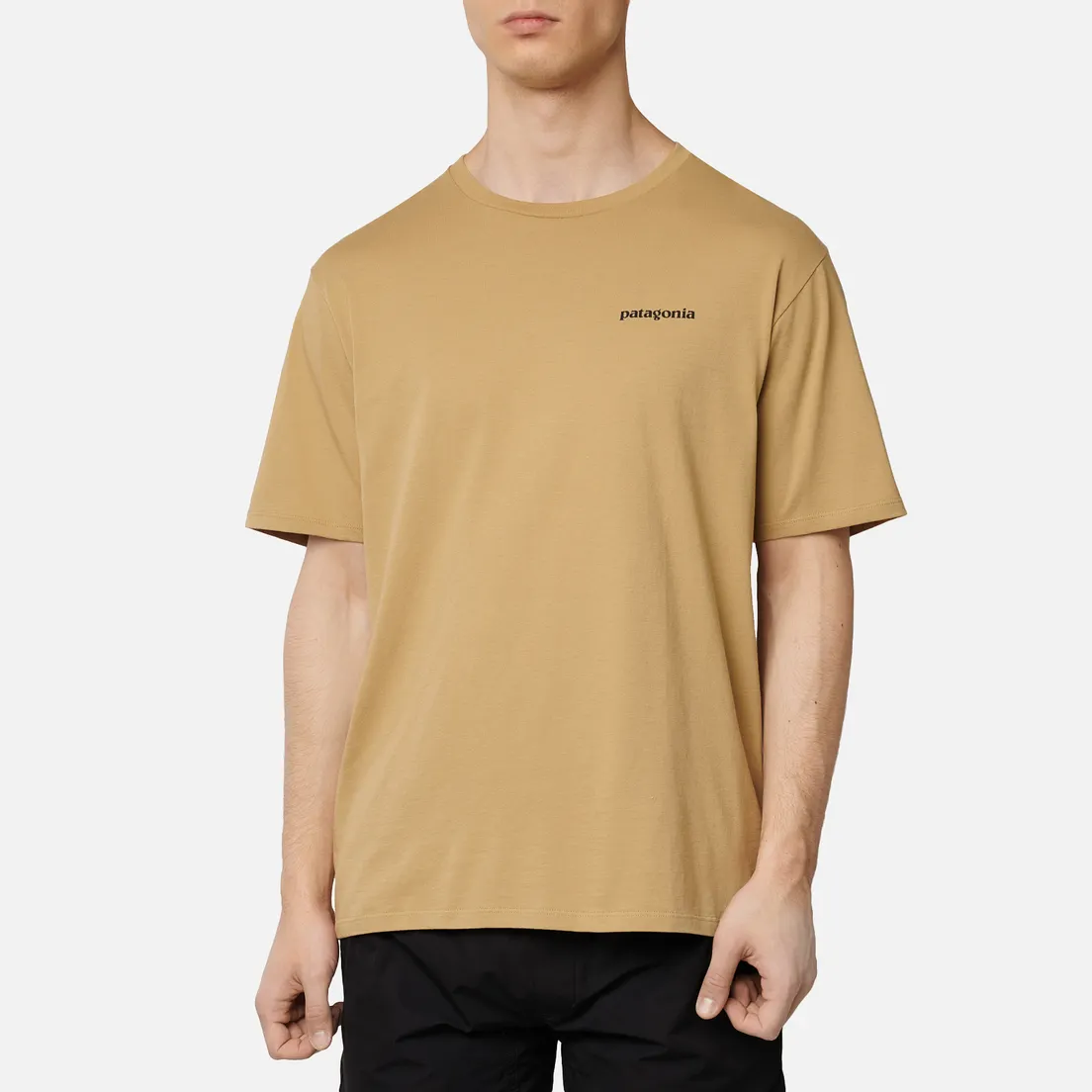 Patagonia Мужская футболка P-6 Logo Organic