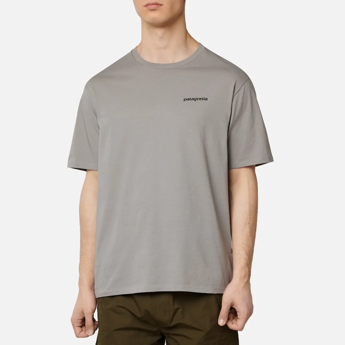 Patagonia Мужская футболка P-6 Logo Organic