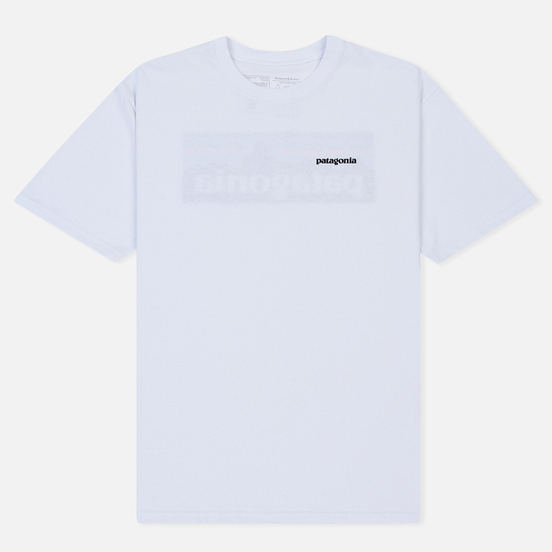 Мужская футболка Patagonia P-6 Logo White