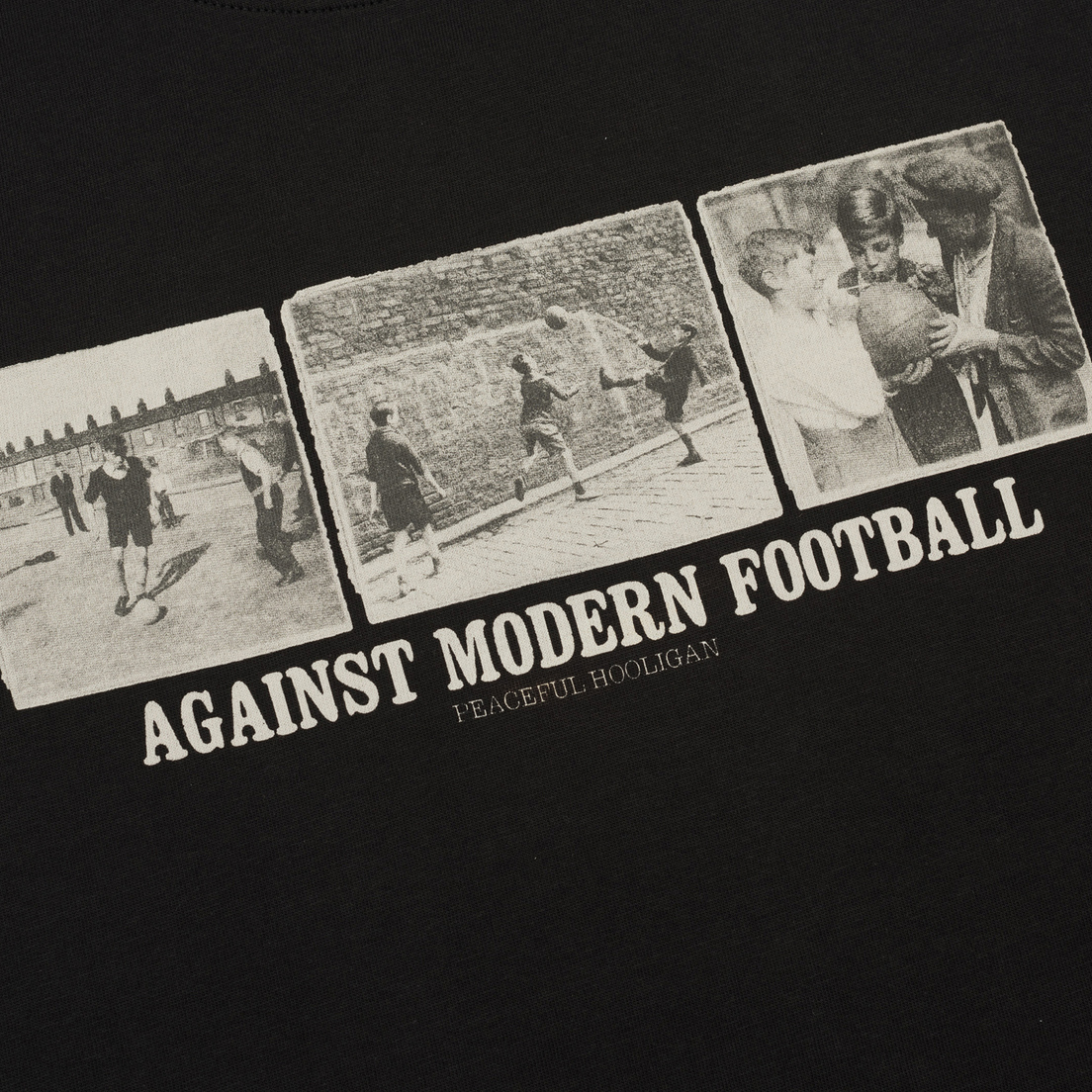 Peaceful Hooligan Мужская футболка Against Modern Football
