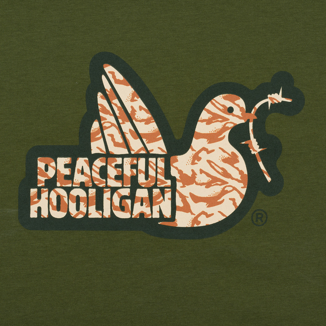 Peaceful Hooligan Мужская футболка Desert Dove