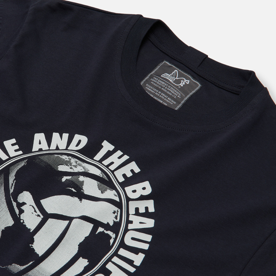 Мужская футболка Peaceful Hooligan Fame Navy