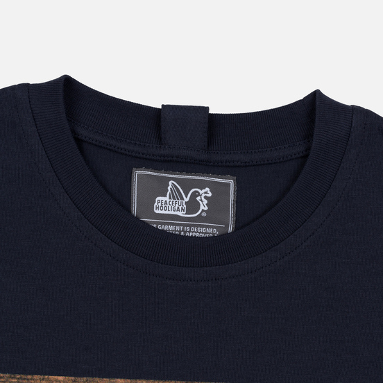 Мужская футболка Peaceful Hooligan Goal Navy