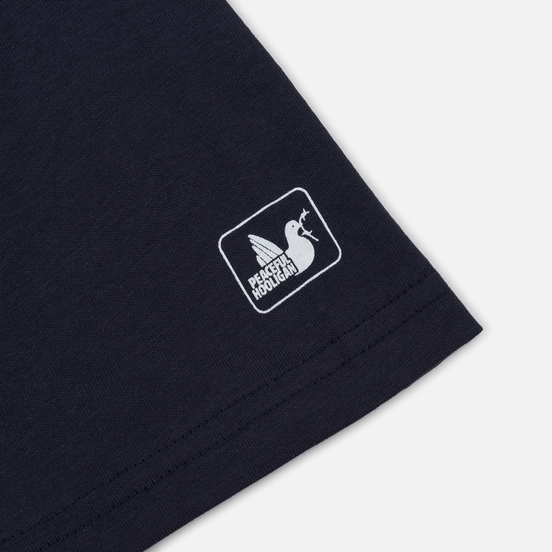 Мужская футболка Peaceful Hooligan Goal Navy