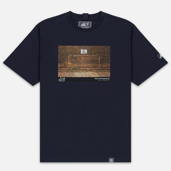 Мужская футболка Peaceful Hooligan Goal Navy