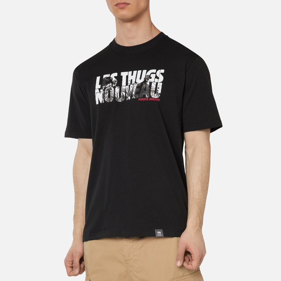Мужская футболка Peaceful Hooligan Les Thugs Black