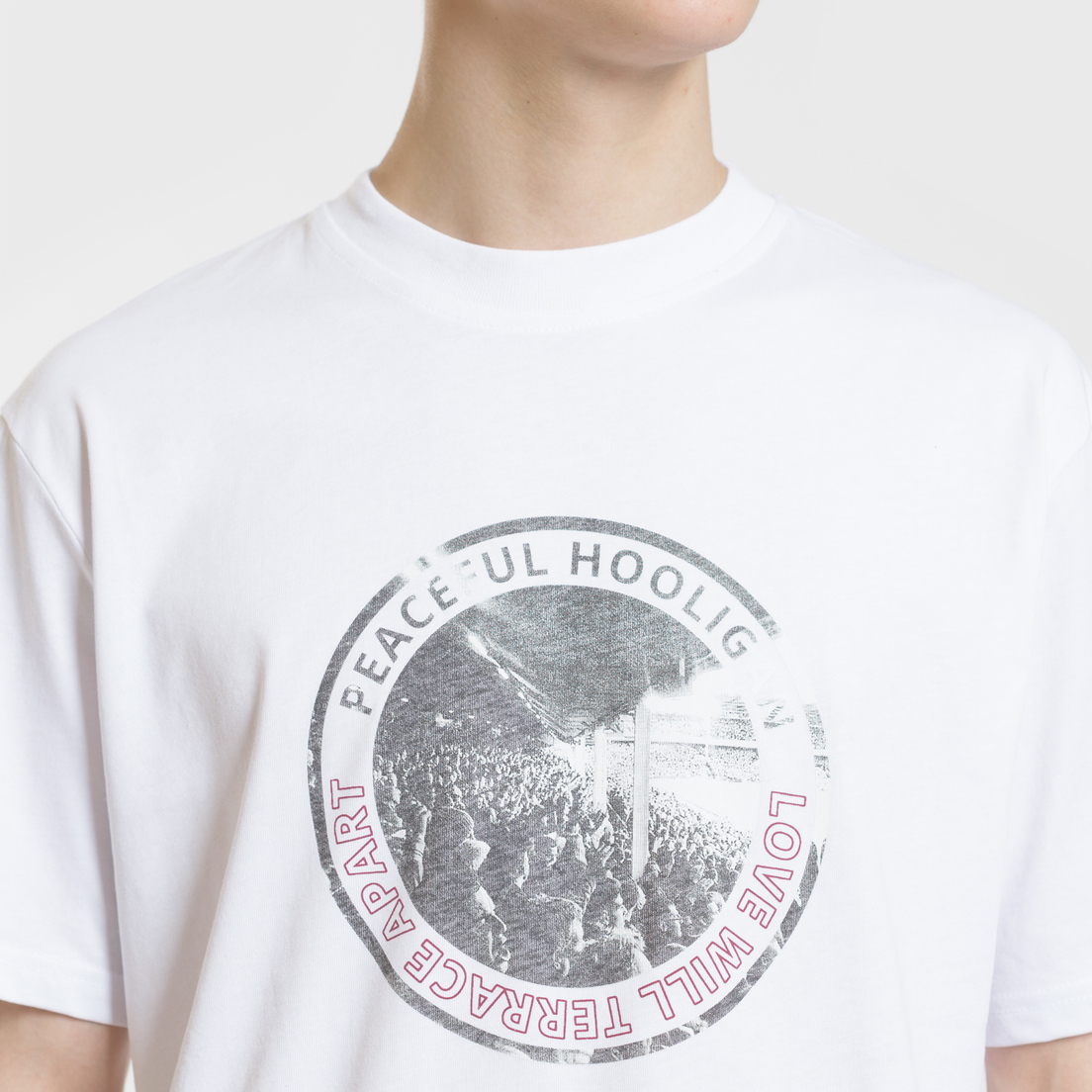 Peaceful Hooligan Мужская футболка Love