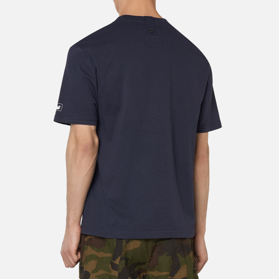 Мужская футболка Peaceful Hooligan Outline Dove Navy