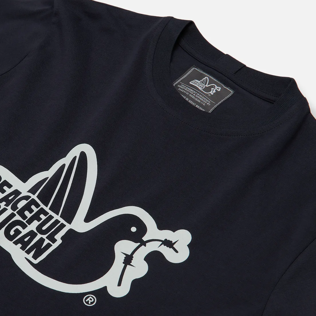 Peaceful Hooligan Мужская футболка Outline Dove