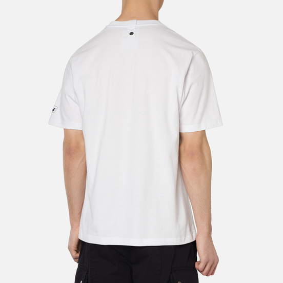 Мужская футболка Peaceful Hooligan Outline Dove White