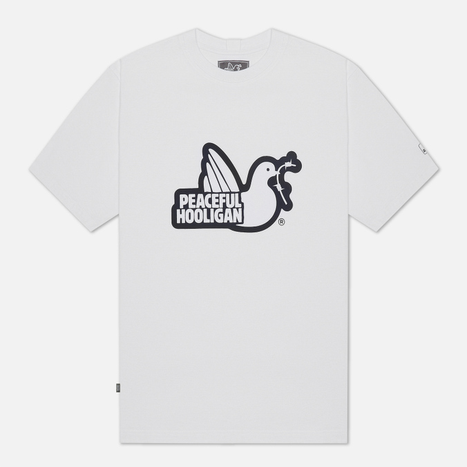 Peaceful Hooligan Outline Dove мужская футболка peaceful hooligan railway dove белый размер xxl