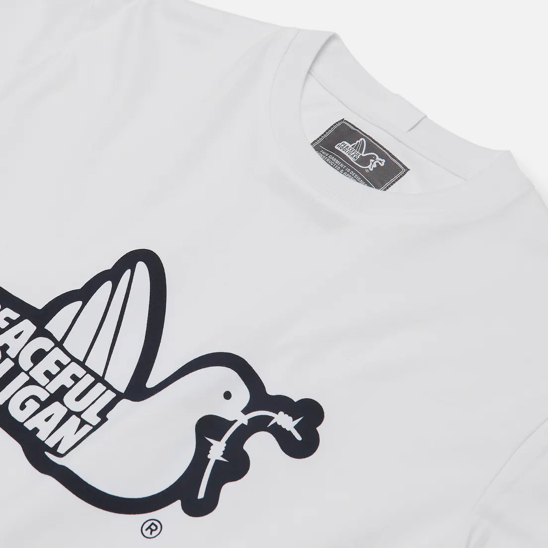 Peaceful Hooligan Мужская футболка Outline Dove