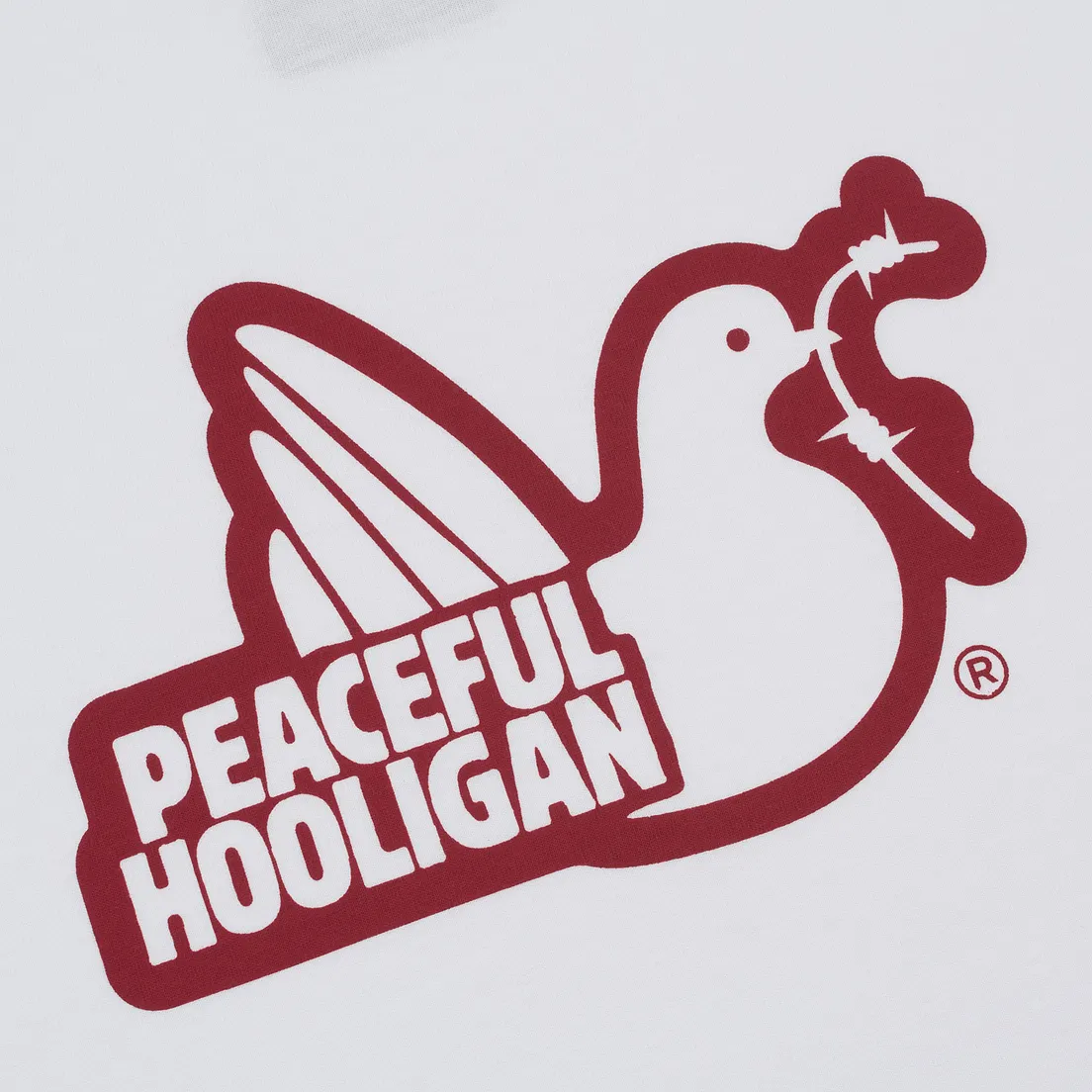 Peaceful Hooligan Мужская футболка Outline Dove