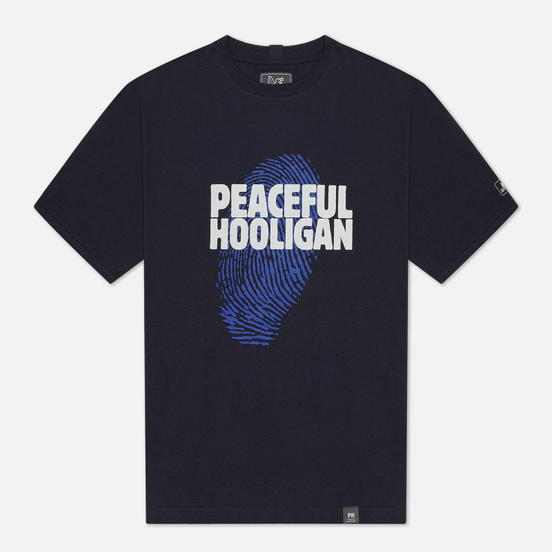 Мужская футболка Peaceful Hooligan Thumb Navy