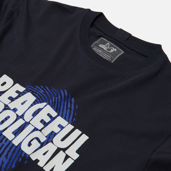 Мужская футболка Peaceful Hooligan Thumb Navy