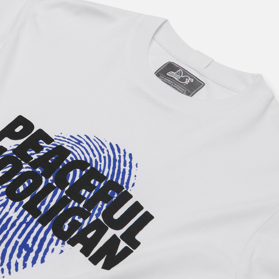 Мужская футболка Peaceful Hooligan Thumb White