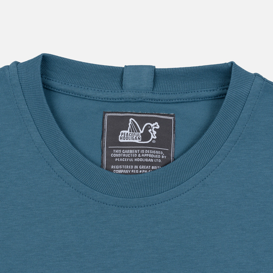 Мужская футболка Peaceful Hooligan Union Bluestone