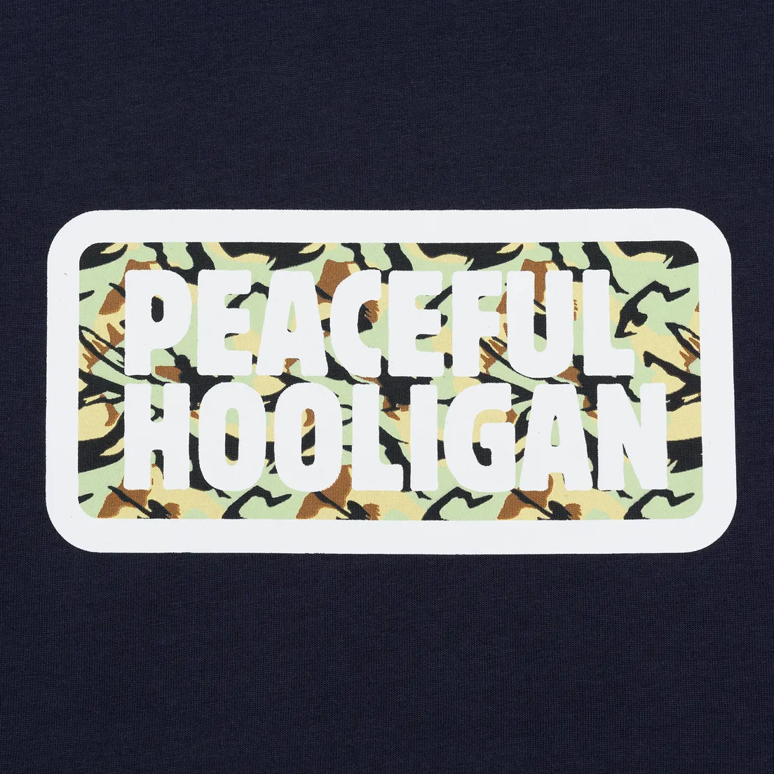 Peaceful Hooligan Мужская футболка Woodland Box