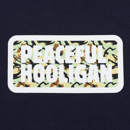 Мужская футболка Peaceful Hooligan Woodland Box Navy