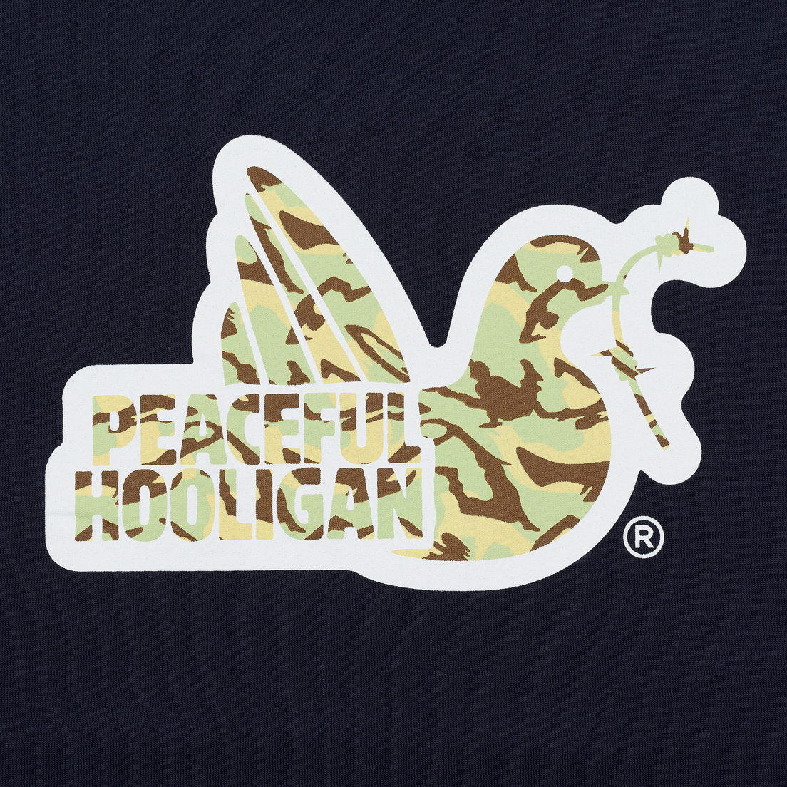 Peaceful Hooligan Мужская футболка Woodland Dove