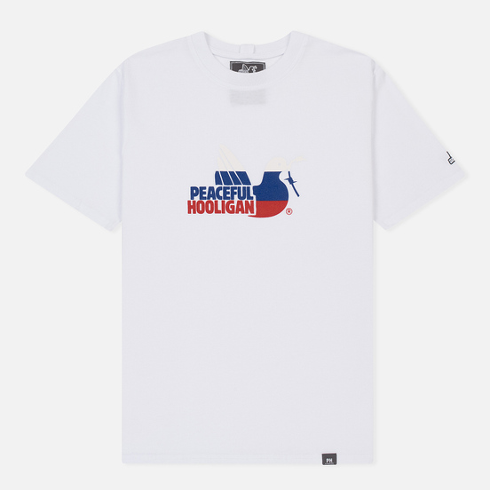 Мужская футболка Peaceful Hooligan BS World Cup White