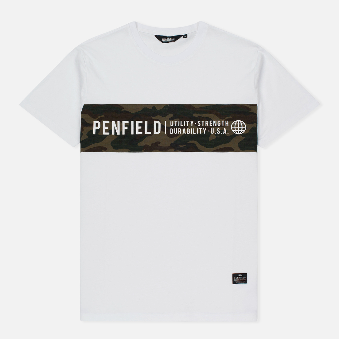 Penfield Мужская футболка Dillon Camo Ripstop Panel