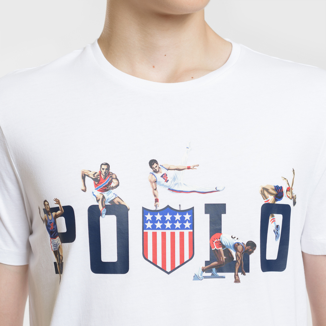 Polo Ralph Lauren Мужская футболка Athletic Sport Graphic Print