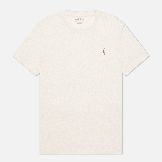 Мужская футболка Polo Ralph Lauren Classic Crew Neck 26/1 Jersey American Heather