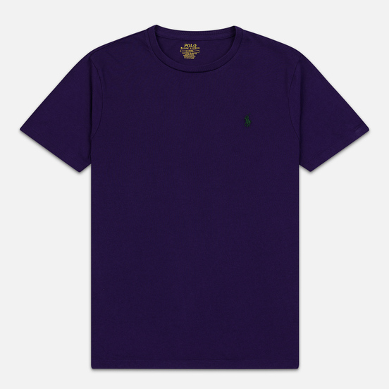 Мужская футболка Polo Ralph Lauren Classic Crew Neck 26/1 Jersey Branford Purple